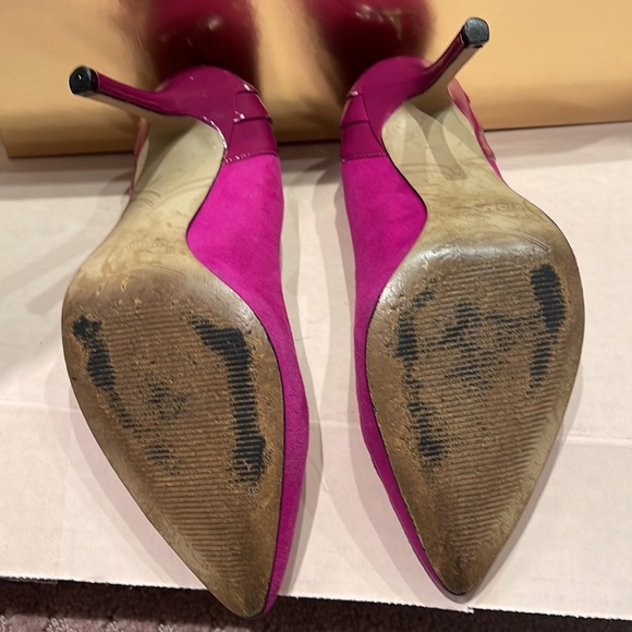 Enzo Angiolini magenta Pink Stiletto Heels - Picture 4 of 5